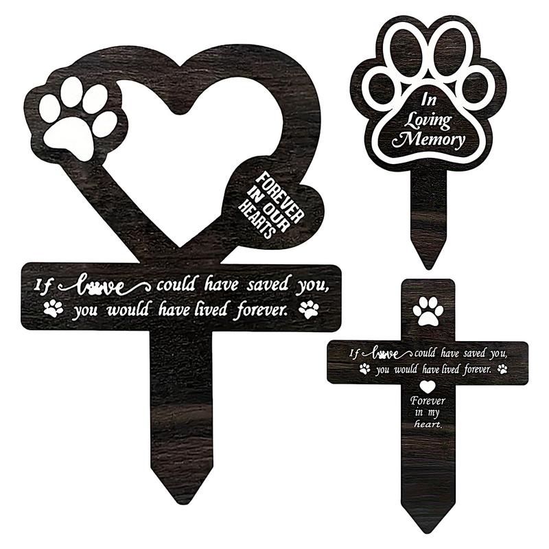 Embroidery Garden - Dog Grave Marker Dog Cemetery Garden