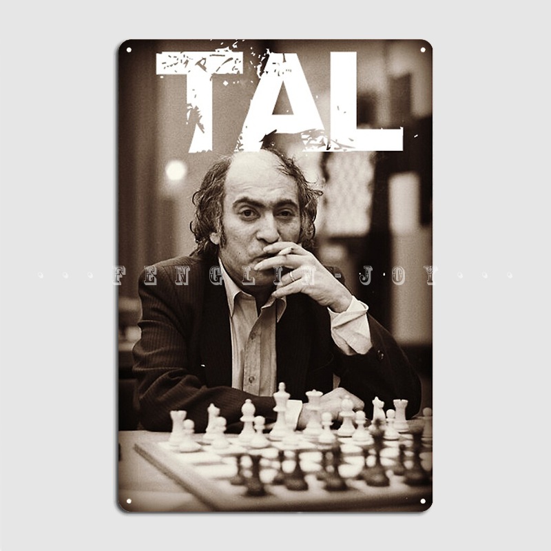 Embroidery Studio - Russian Chess Grandmaster Mikhail Tal Metal