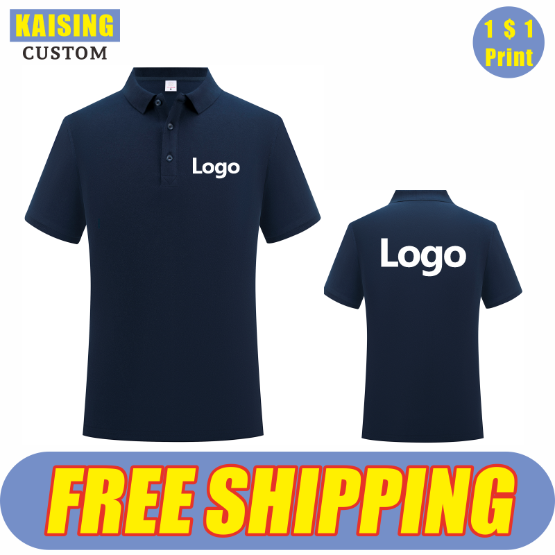 Embroidery Uniform - KAISING High-Quality Pure Cotton Polo Shirt
