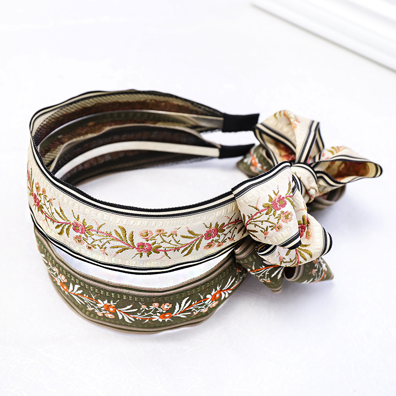 Embroidery Knot - Exquisite Retro Ethnic Printed Embroidery Headband