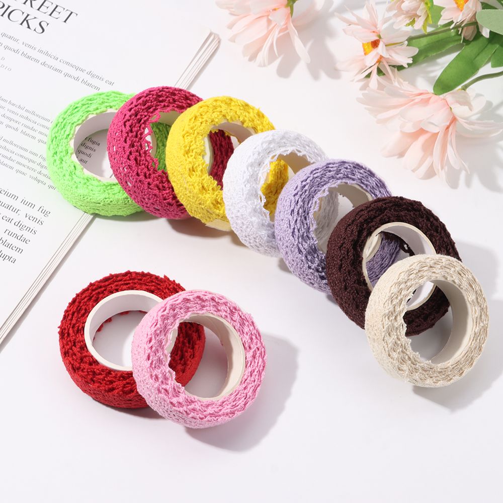 Embroidery Ribbon - 2Yards/ Roll Wedding Decor DIY Craft