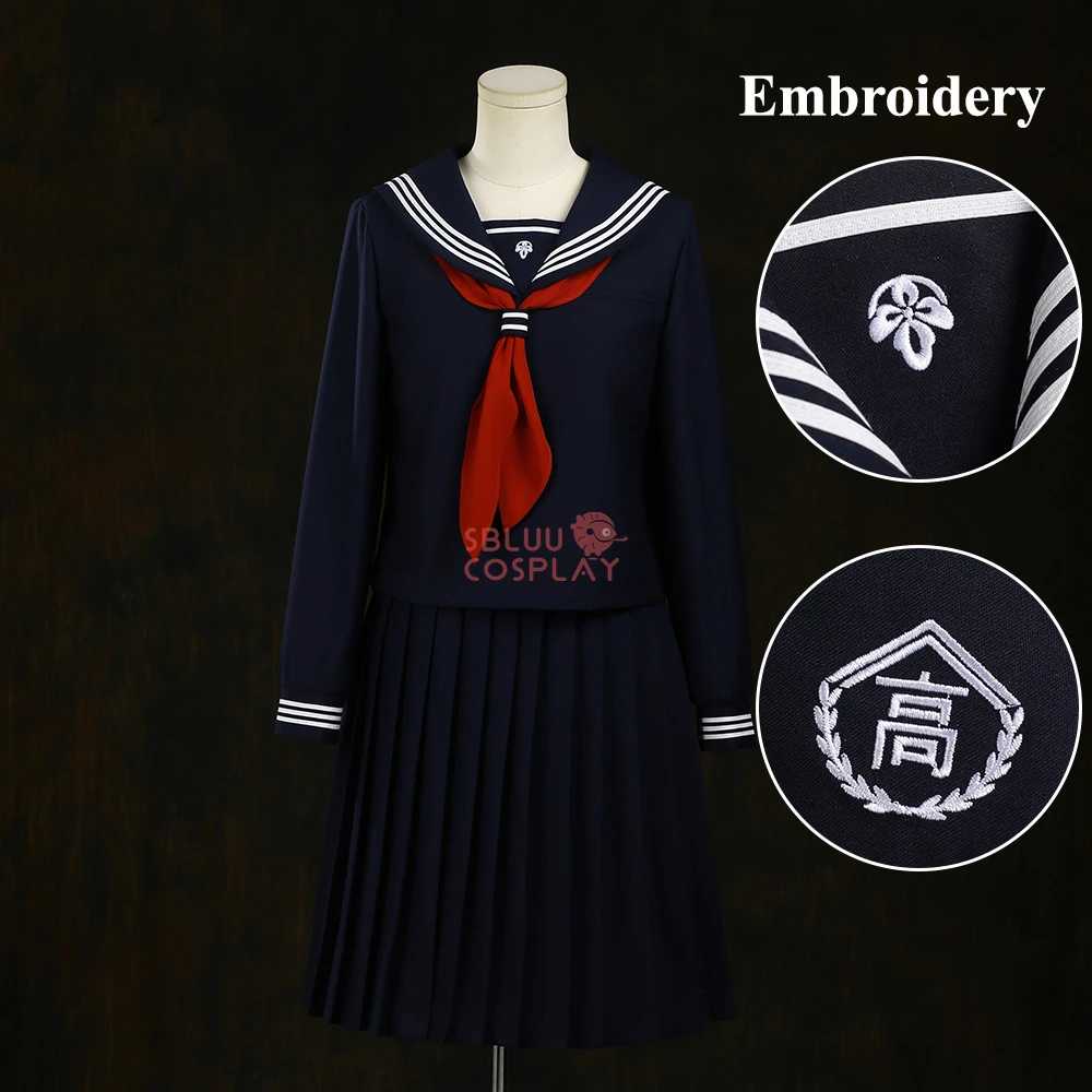 Embroidery Uniform - SBluuCosplay Shimizu Hinako Cosplay Costume Embroidery