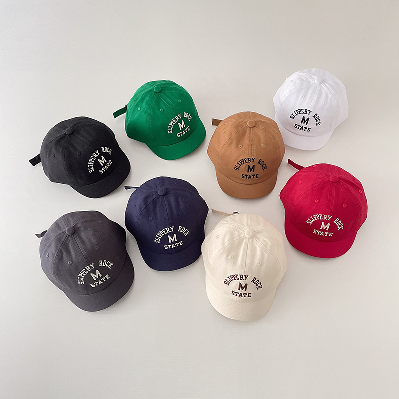 Embroidery Simple - RAISE Casual Letter Cap Baby Simple