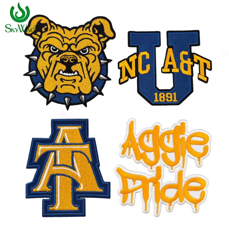 Embroidery University - Embroidered Iron-On North Carolina A&T University