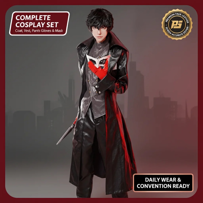 COSAnime Persona 3 Makoto Yuki - Embroidery Uniform review and price