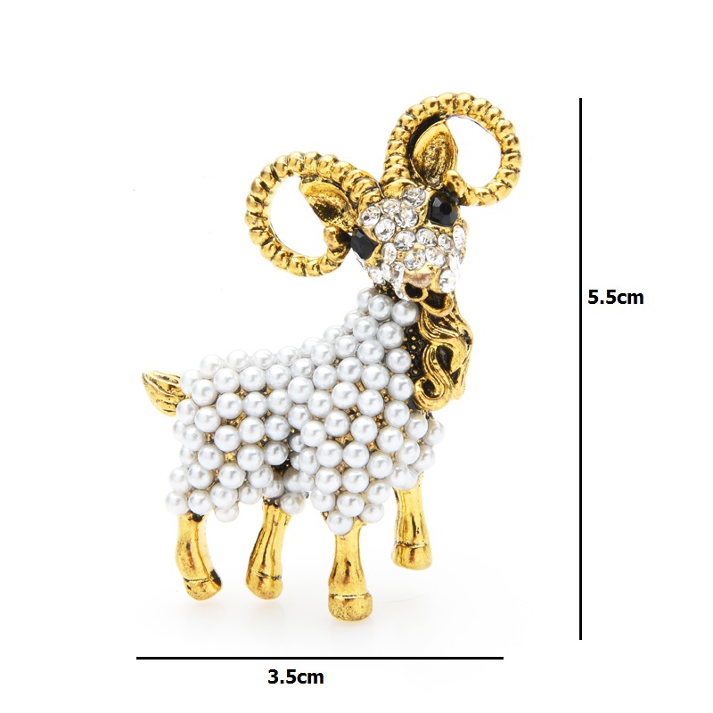Wuli&baby Vintage Pearl Goat B - Embroidery Australia review and price