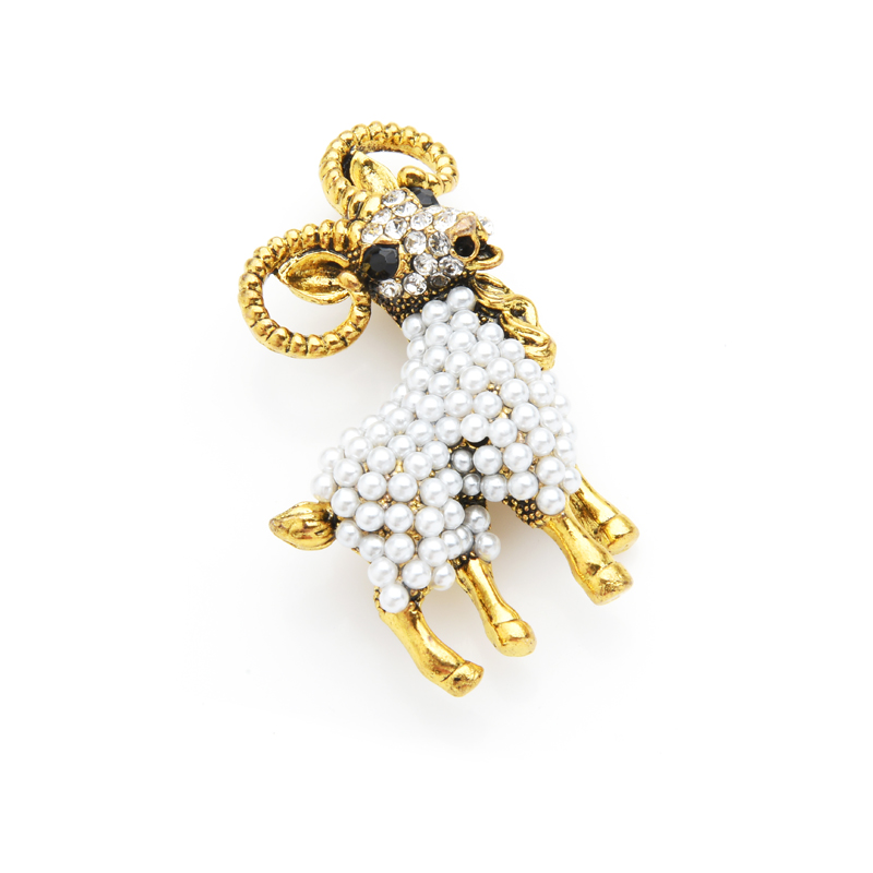 Wuli&baby Vintage Pearl Goat B - Embroidery Australia review and price