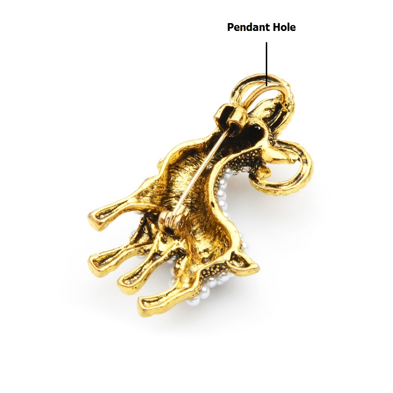 Wuli&baby Vintage Pearl Goat B - Embroidery Australia review and price