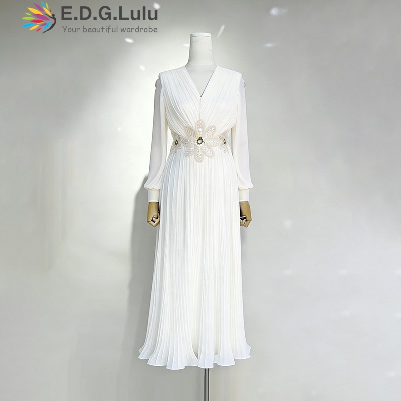 EDGLuLu Design White 3d Embroi - Embroidery Design 3D review and price