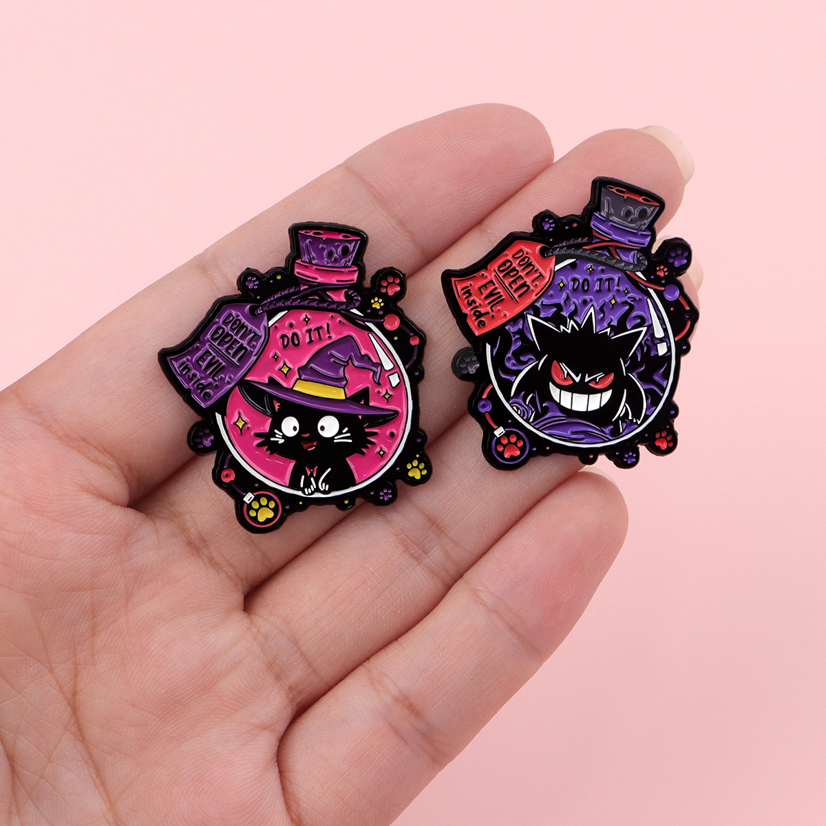 Black Cat Magic Bottle Cartoon - Embroidery Simple review and price