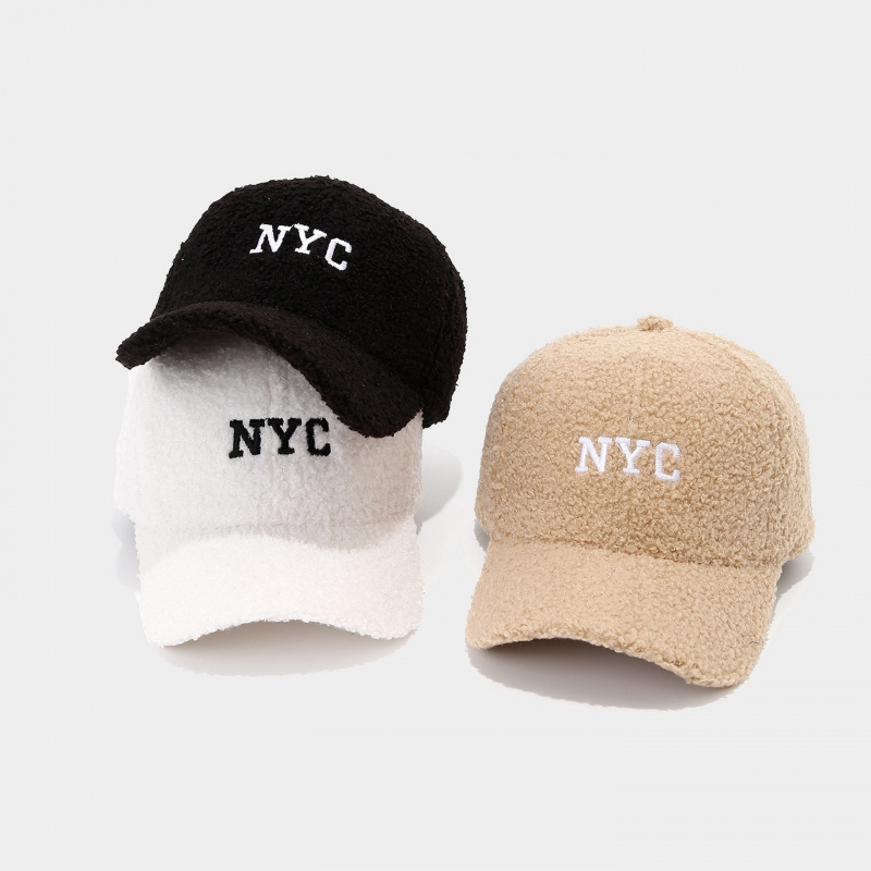 Teddy Fleece Baseball Cap with - Embroidery Nyc review and price