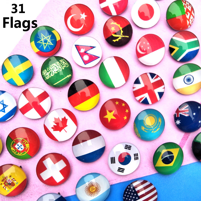 2024 Flags Pins Glass Gem Ital - Embroidery Australia review and price