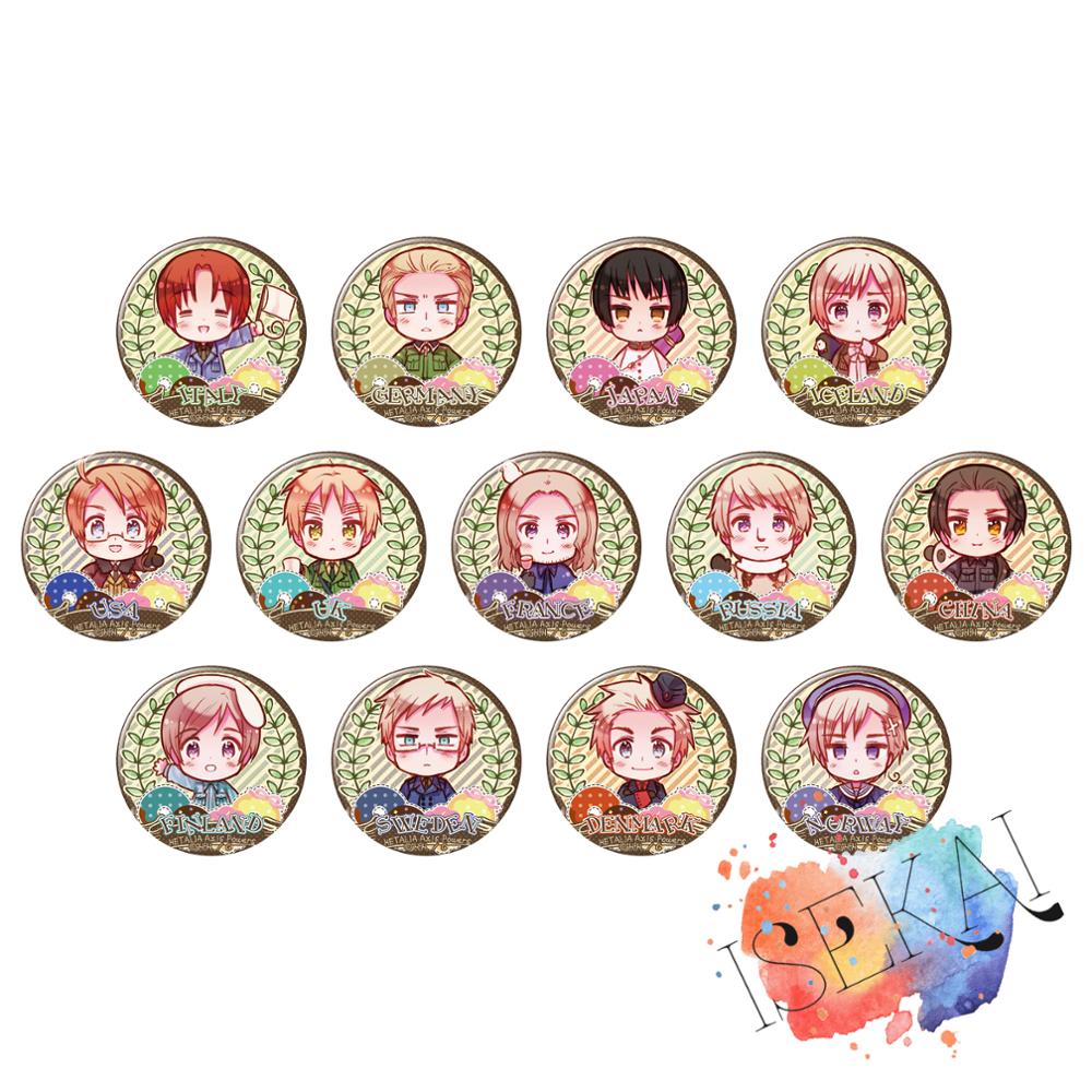 50mm Axis Power HETALIA World  - Embroidery Australia review and price