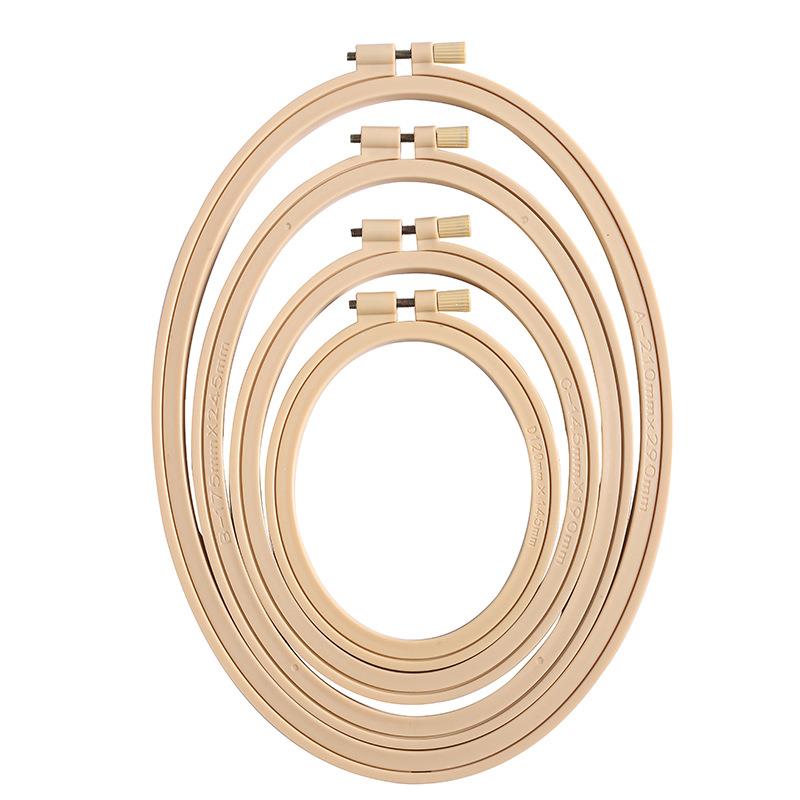 Imitation Bamboo Plastic Oval  - Stitch Marker Ring review and price