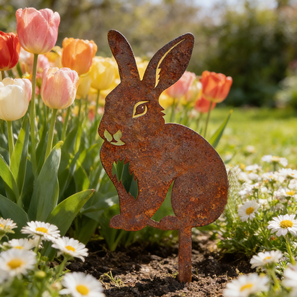 Easter Bunny Metal Art Decor G - Embroidery Garden review and price