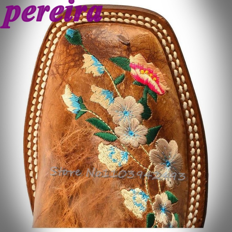 Embroidered Flower Boots Rose  - Embroidery Garden review and price
