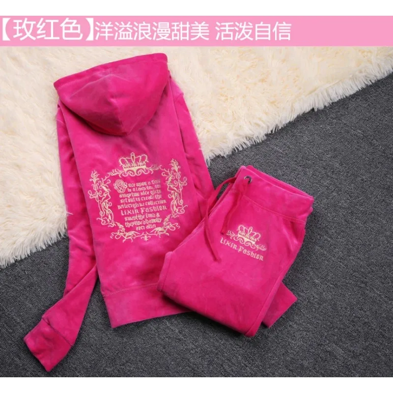 JC Tracksuit Women Velvet Wome - Embroidery Uniform review and price