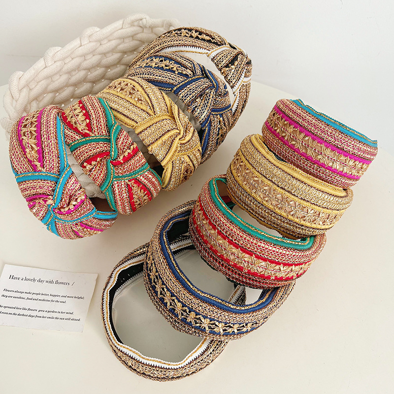 Women Girls Vintage Bohemian E - Embroidery Knot review and price
