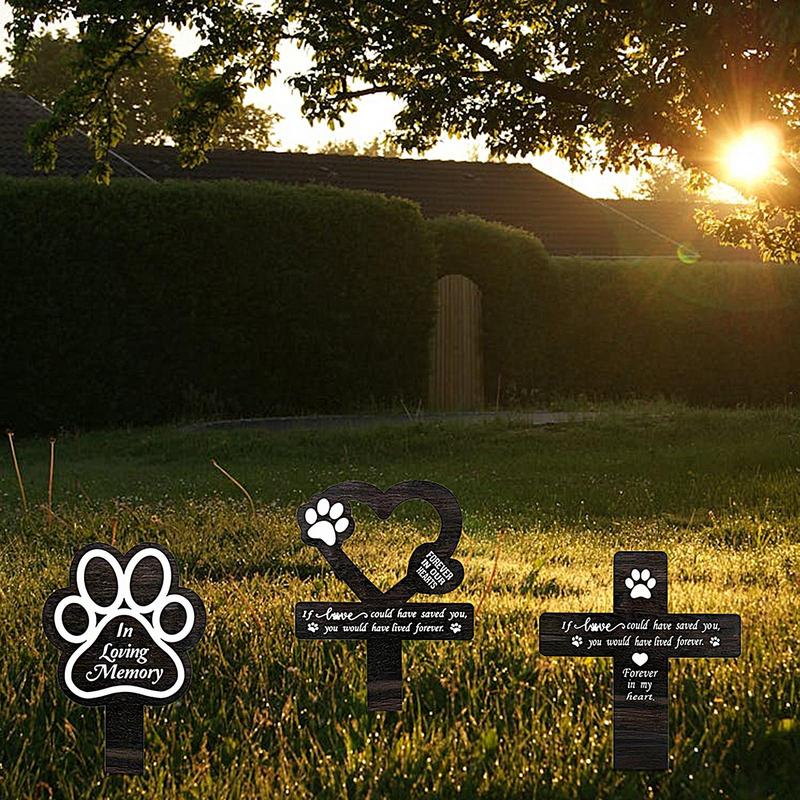 Dog Grave Marker Dog Cemetery  - Embroidery Garden review and price