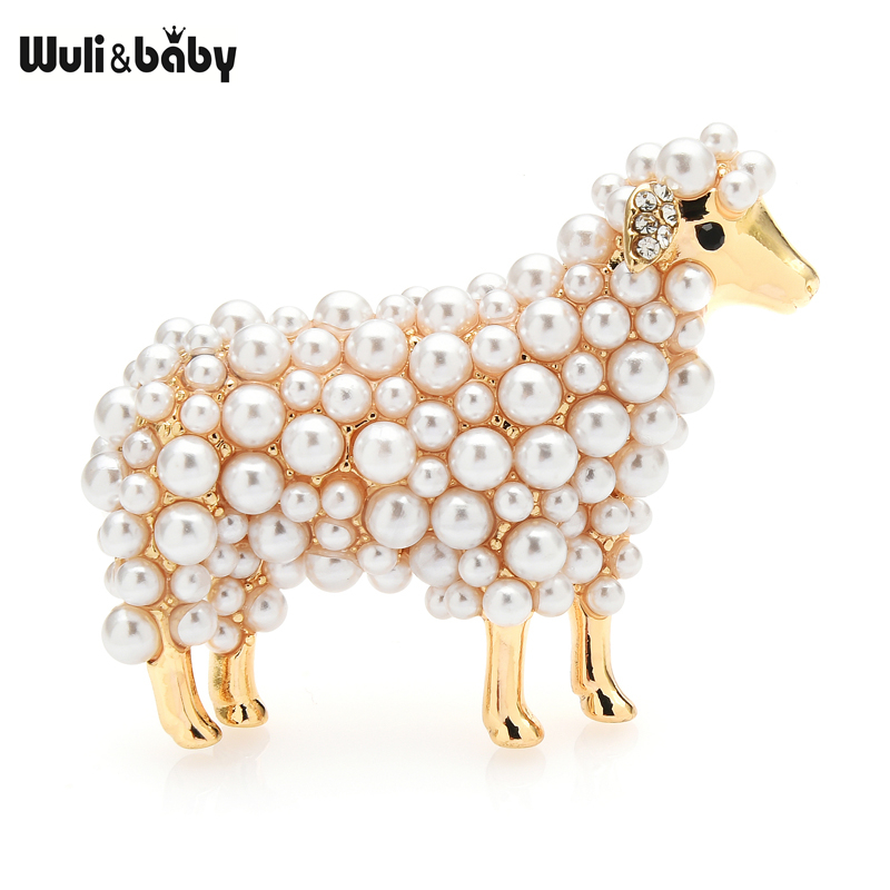 Wuli&baby 2-color Pearl Sheep  - Embroidery Australia review and price