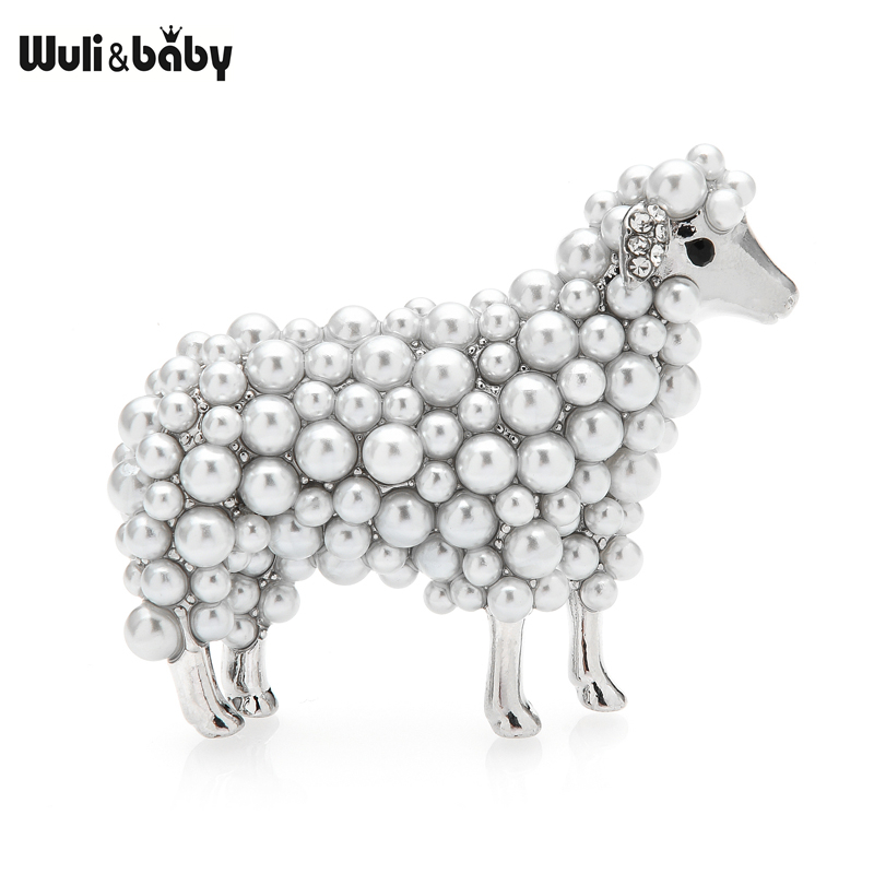 Wuli&baby 2-color Pearl Sheep  - Embroidery Australia review and price