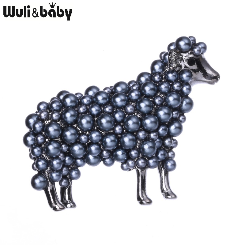 Wuli&baby 2-color Pearl Sheep  - Embroidery Australia review and price