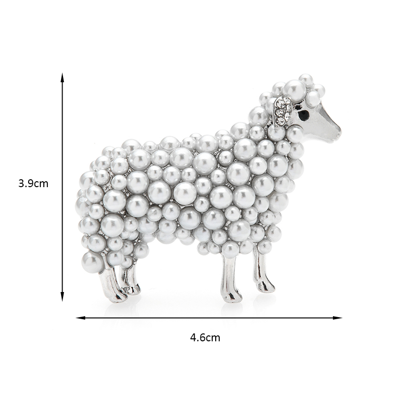 Wuli&baby 2-color Pearl Sheep  - Embroidery Australia review and price