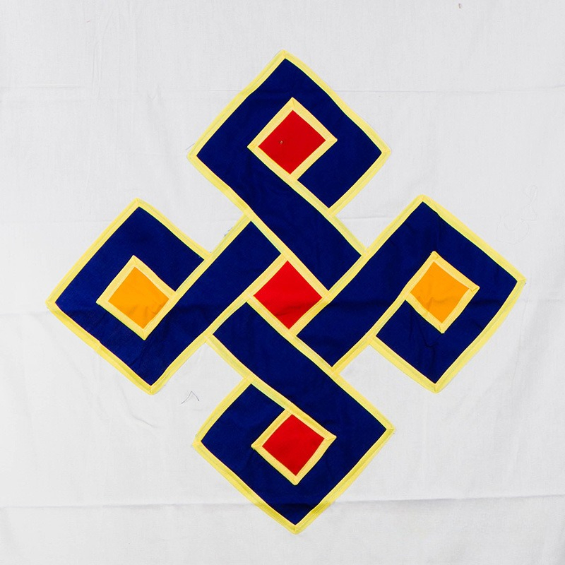 Tibetan Buddhist Door Curtain  - Embroidery Knot review and price