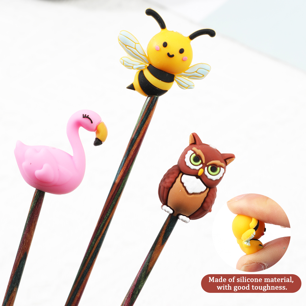 Knitting Needle Stoppers Needl - Stitch Marker Ring review and price