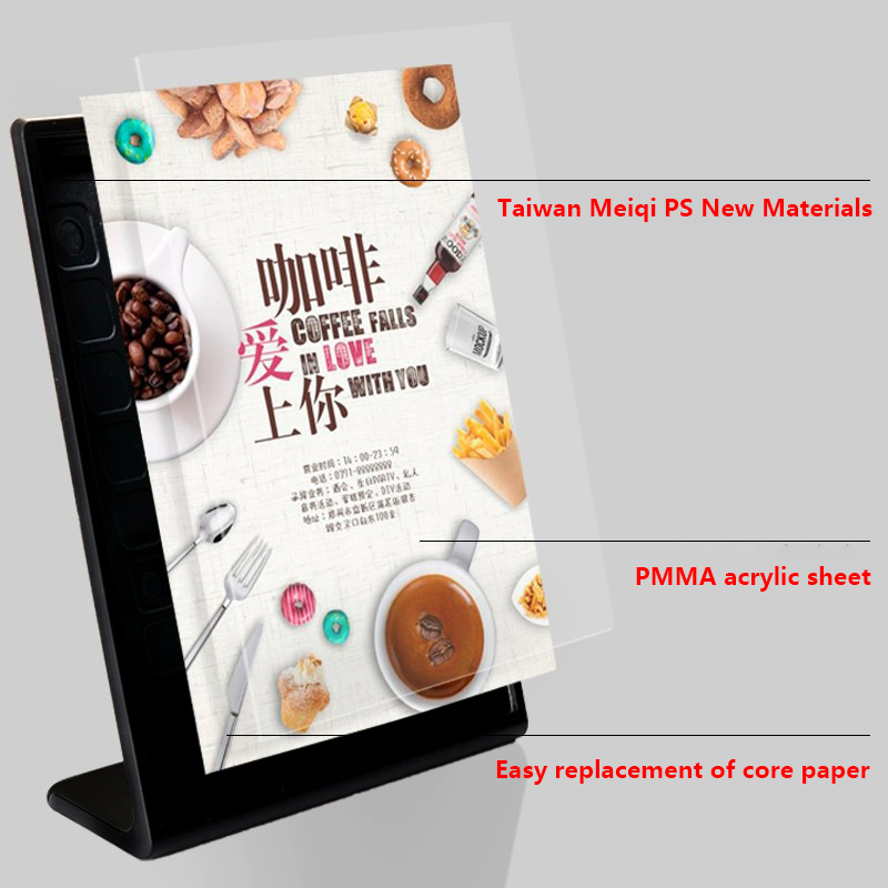 A4/A5 Acrylic Table Top Sign H - Embroidery Studio review and price
