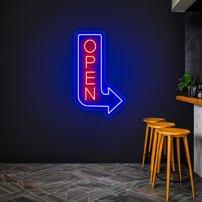 Open Neon Signs for Business W - Embroidery Studio review and price