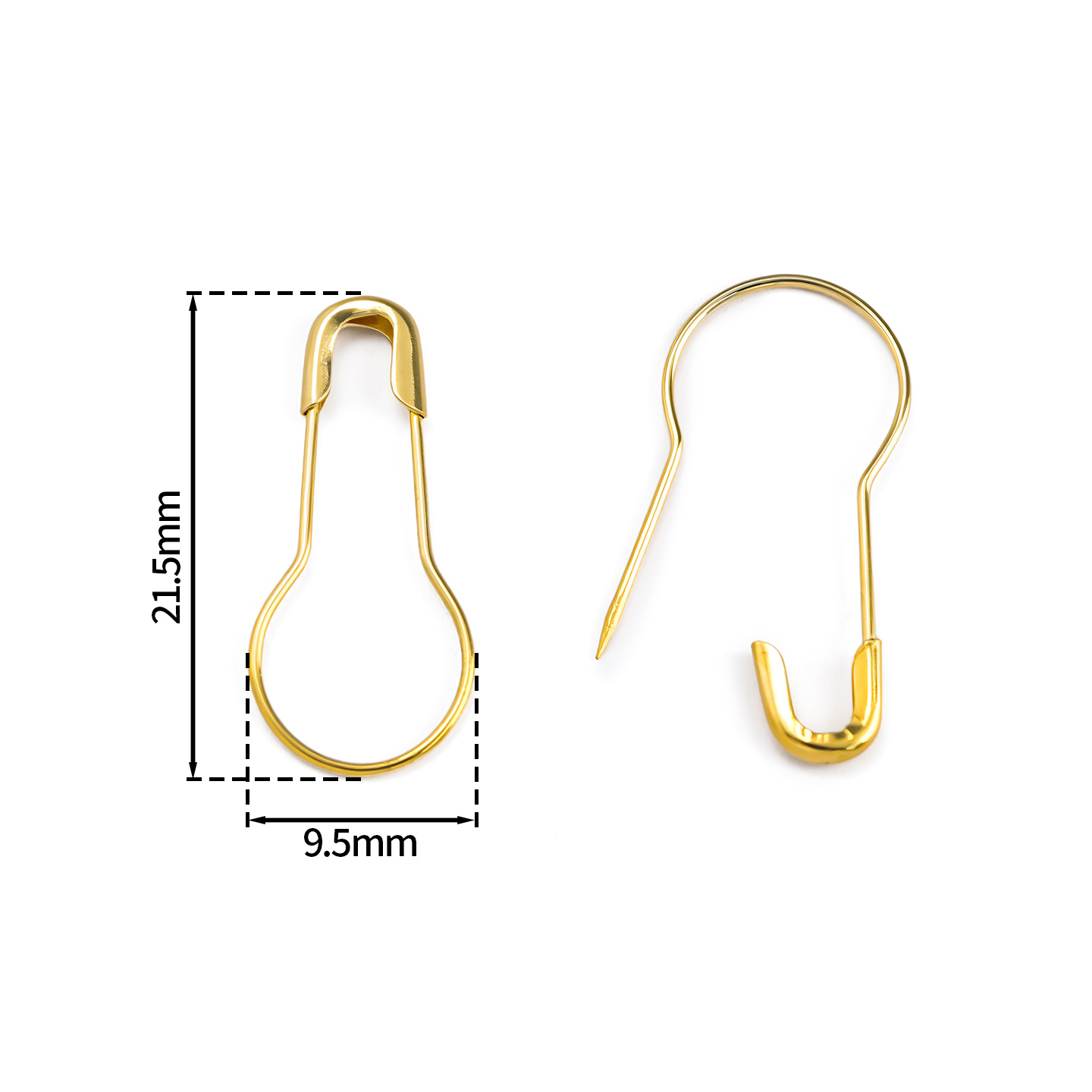 100Pcs/Lot Metal Gourd Safety  - Embroidery Simple review and price