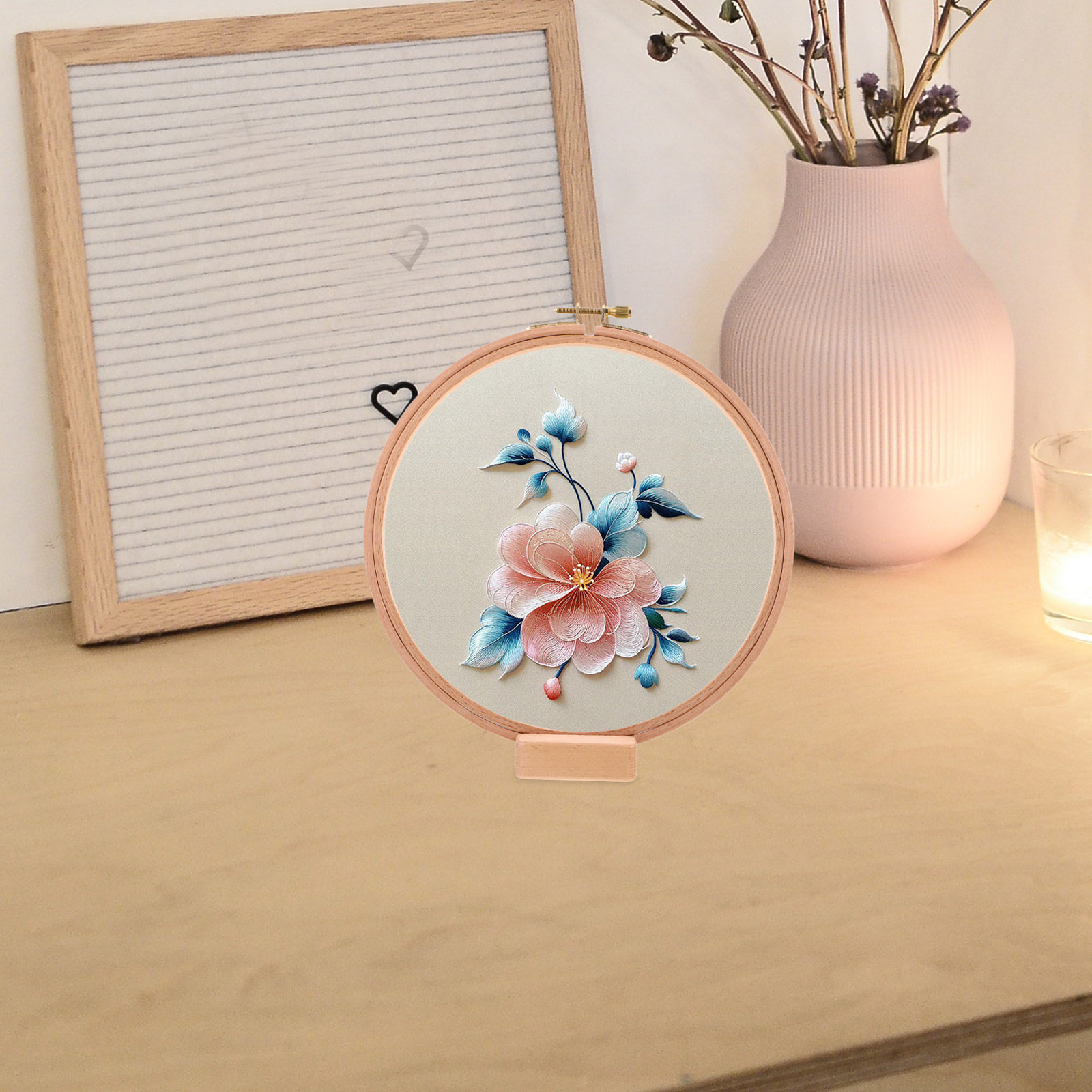1Set Artisan Wooden Embroidery - Embroidery Hoop review and price
