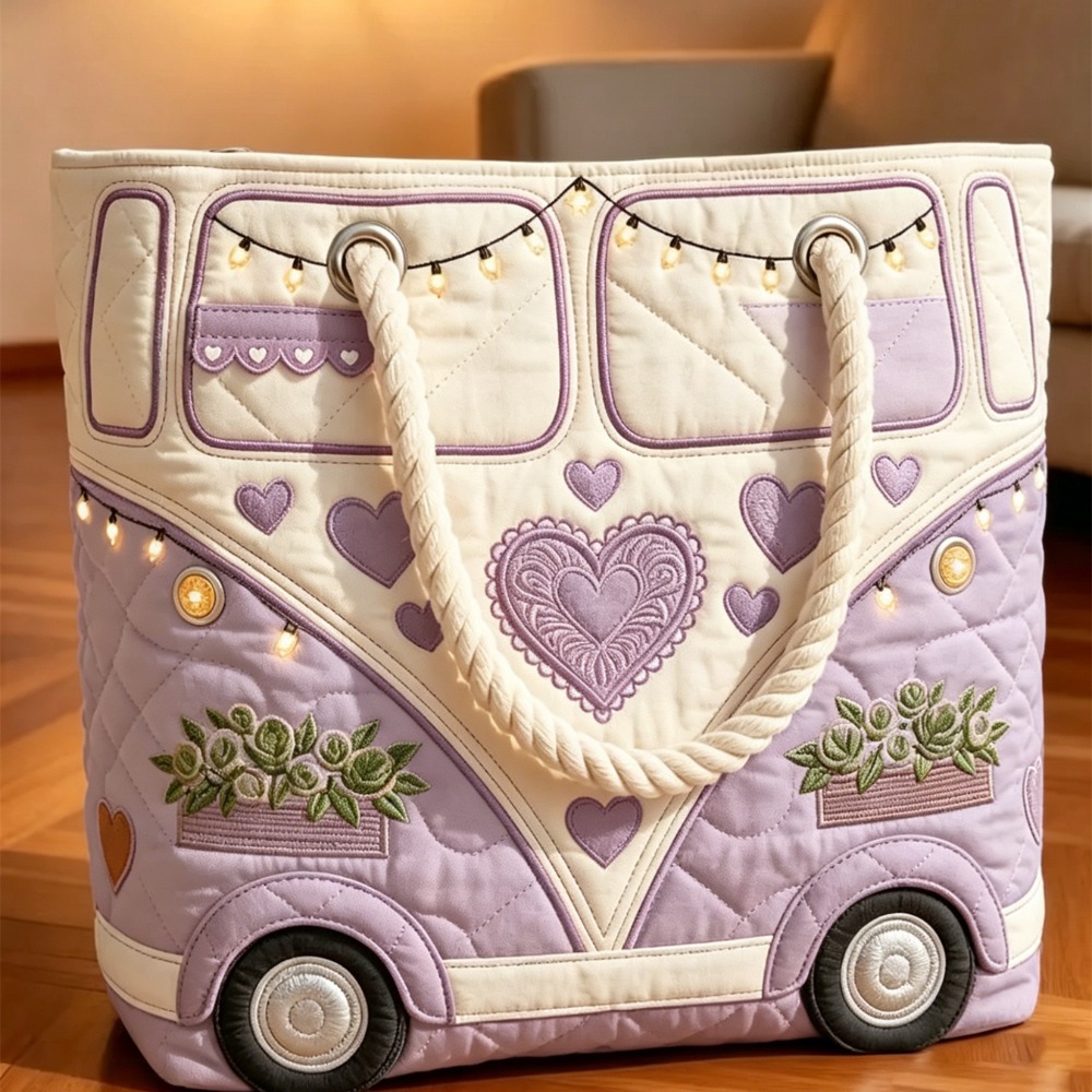 Women's Quilted Handbag, Light - Embroidery X Pattern review and price