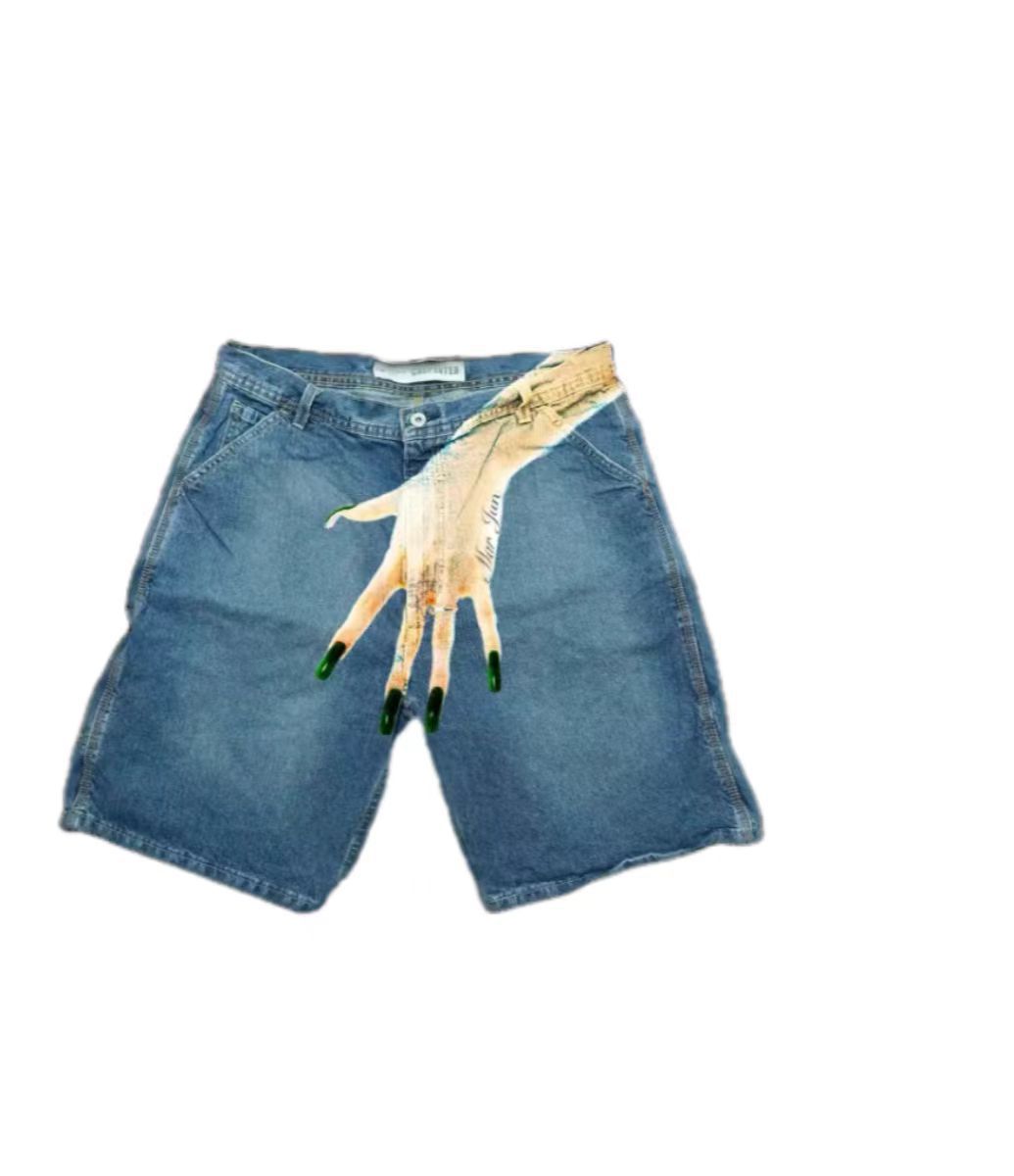 Deeptown Y2k Vintage Harajuku  - Embroidery Jeans review and price