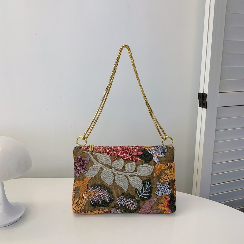 Sequins Embroidery Clutch Bag  - Embroidery Bali review and price