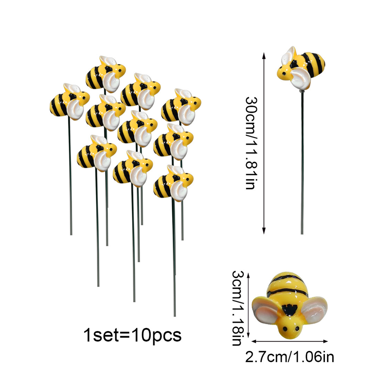 10pcs Ladybugs Design Outdoor  - Embroidery Garden review and price
