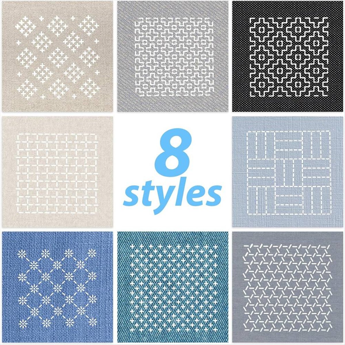 BHBL 24Pcs Plastic -Stencil Ki - Embroidery X Pattern review and price
