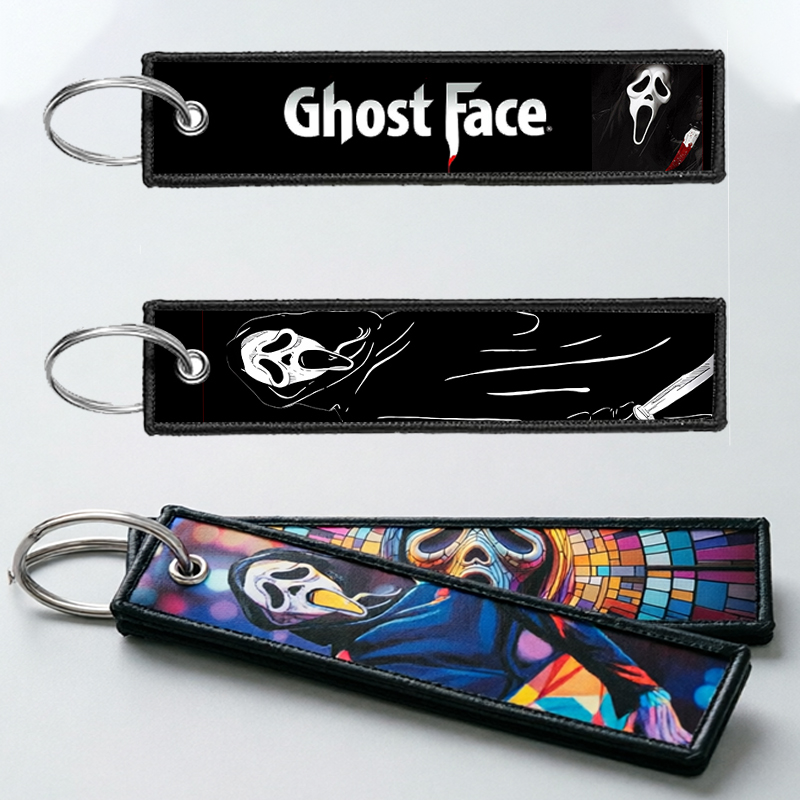 GHOST FACE Key Chain for Men W - Embroidery Hoop review and price