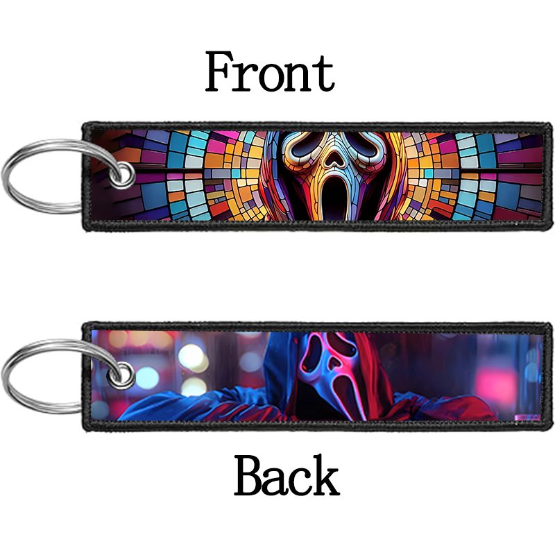 GHOST FACE Key Chain for Men W - Embroidery Hoop review and price