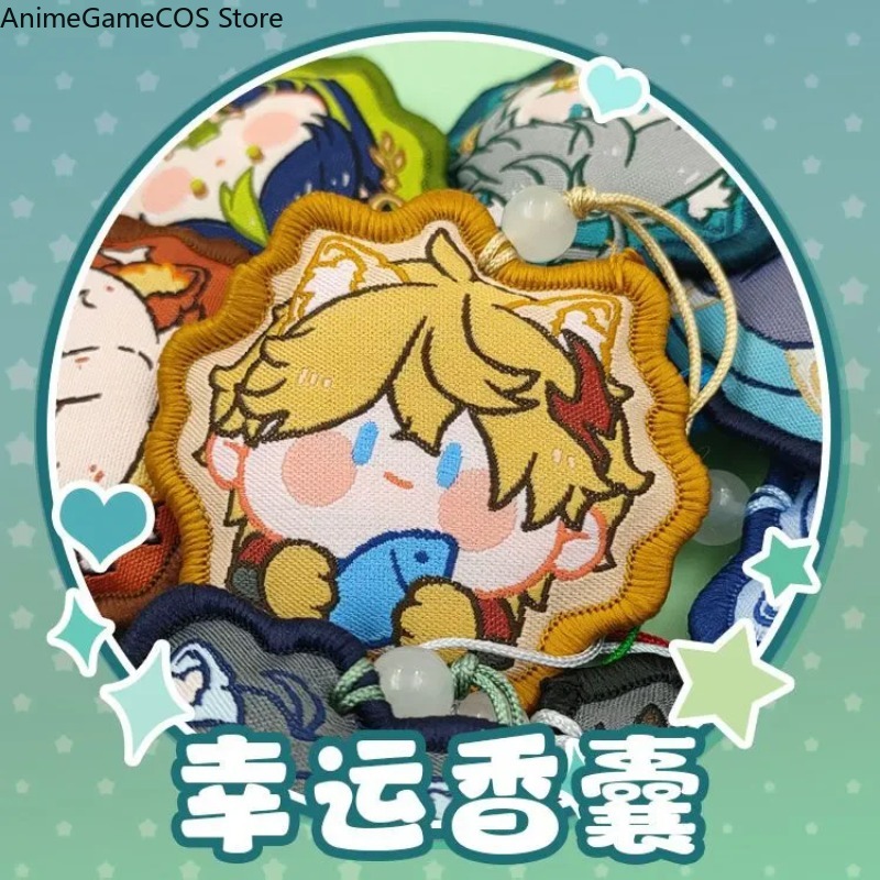 Anime Genshin Impact Tartaglia - Embroidery Xmas Ornaments review and price