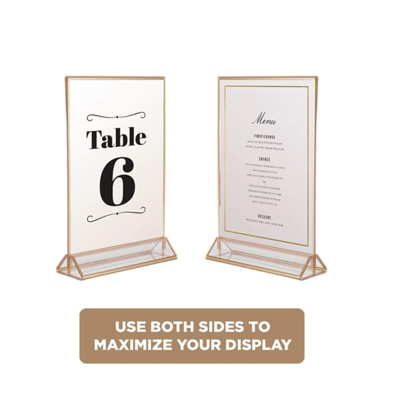 Clear Acrylic Wedding Table Nu - Embroidery Studio review and price
