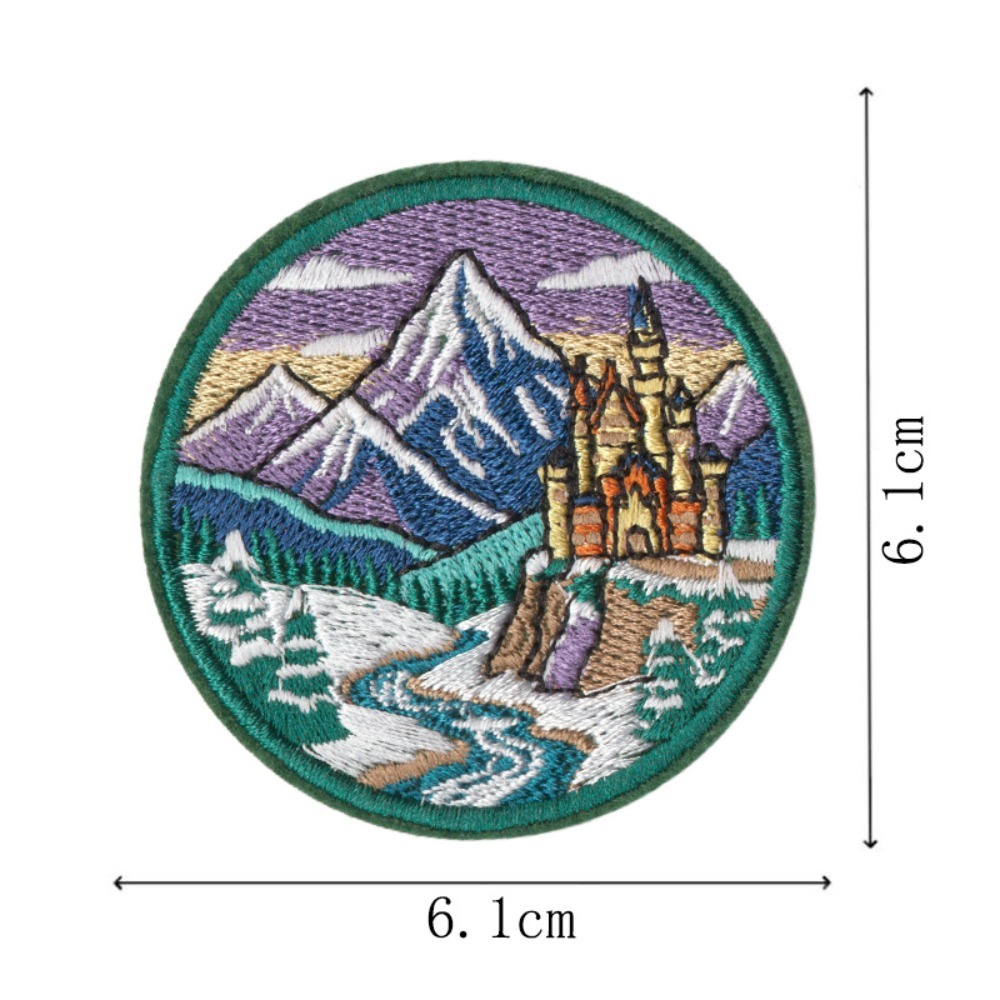 City Landmark Pattern Embroide - Embroidery Australia review and price