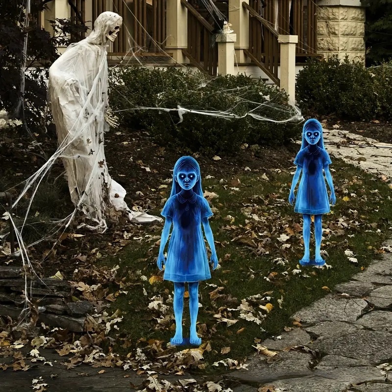 2pcs Halloween Twin Ghost Stak - Embroidery Garden review and price