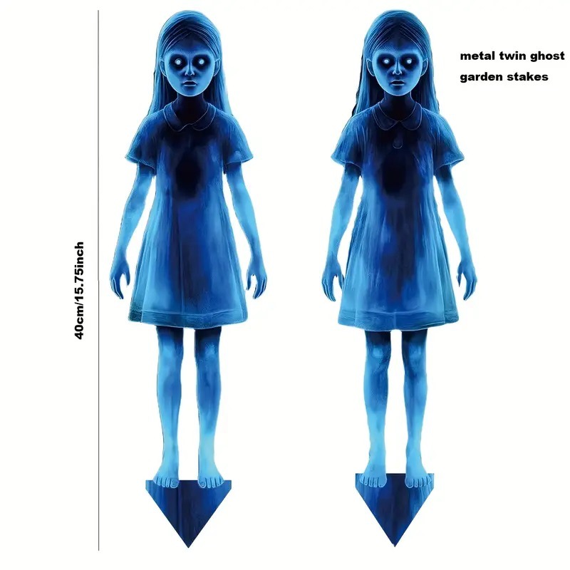 2pcs Halloween Twin Ghost Stak - Embroidery Garden review and price