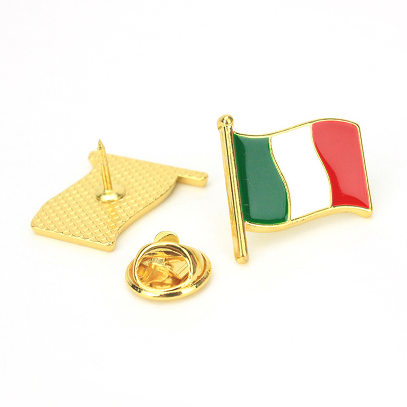 2024 New National Flags PIN En - Embroidery Australia review and price