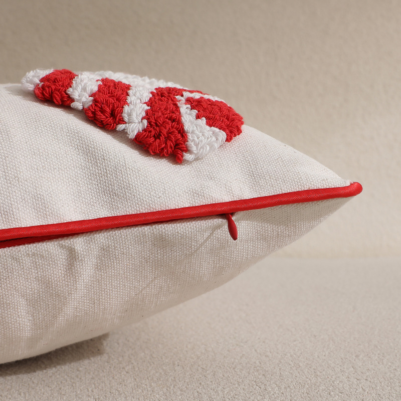 Red Christmas Pillow Cover Dec - Embroidery Xmas Ornaments review and price