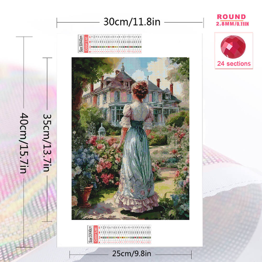 Evershine 5D Diamond Painting  - Embroidery Garden review and price