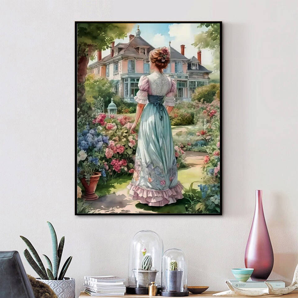 Evershine 5D Diamond Painting  - Embroidery Garden review and price