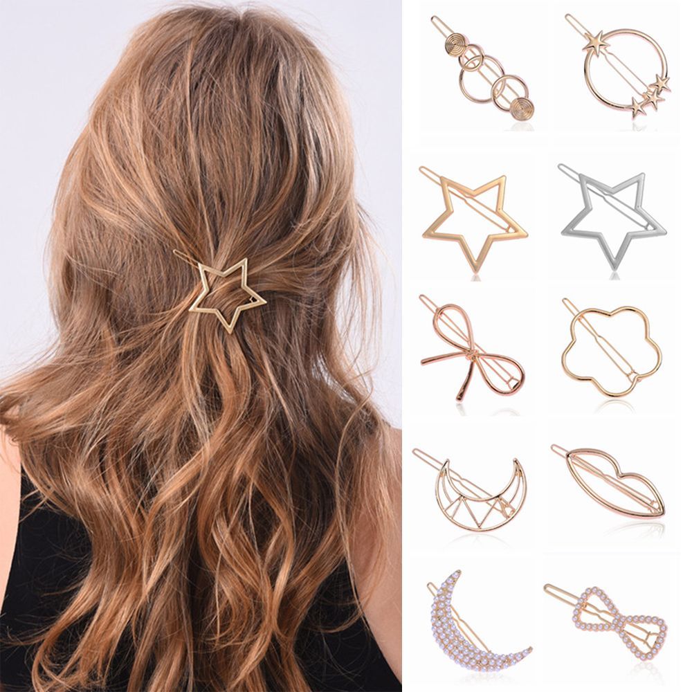 1PC Geometric Ponytail Hairpin - Embroidery Knot review and price